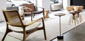 2016-furiture-NONAGON-style-n9s-Brazilian-furniture-craftsmanship-armed-chairs-wood-living-room-white-carpet-contemporary-interior-design